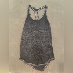 Black Oversized Tank Top